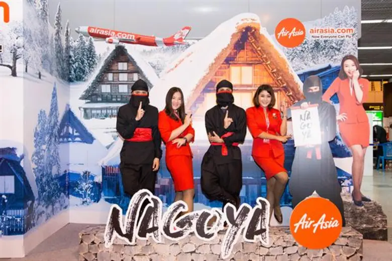 ไทยแอร์เอเชีย เอ็กซ์ต้อนรับเที่ยวบินปฐมฤกษ์ เริ่มบินตรงทุกวัน “ดอนเมือง—นาโกย่า”