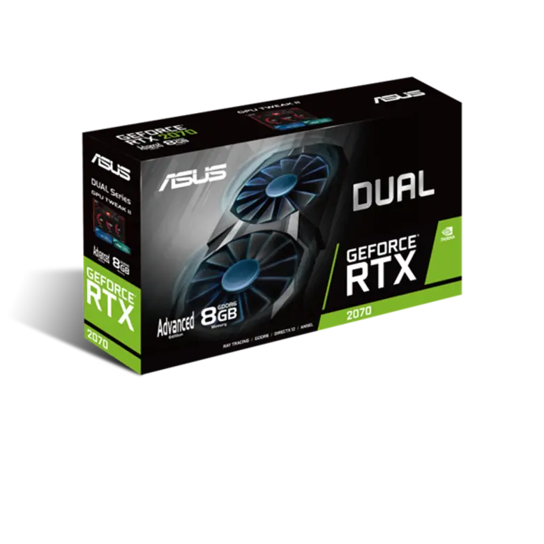 ASUS เปิดตัวกราฟฟิกกากร์ด RTX 2070 รุ่น Strix, Dual และ Turbo