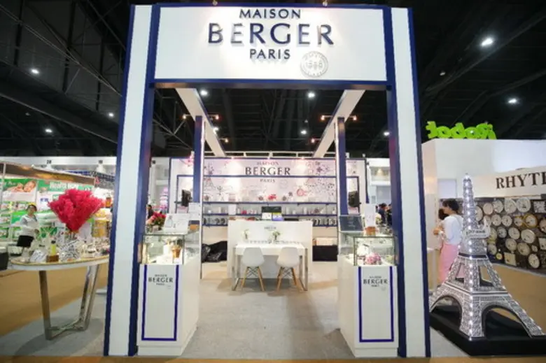 เชิญชวนเยี่ยมชมและเลือกซื้อตะเกียงน้ำหอมจากฝรั่งเศส ณ บูธ Maison Berger Paris ในงานบ้านและสวนแฟร์	