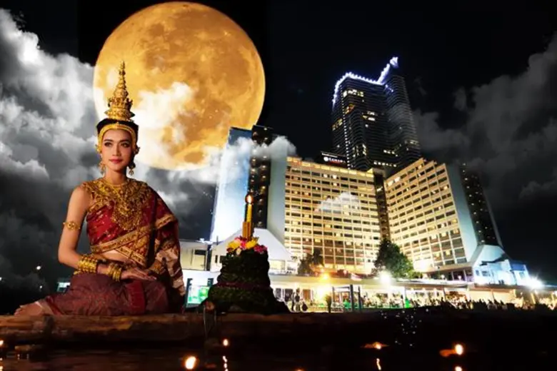 เทศกาลลอยกระทง “อโยธยาศรีรามเทพนคร” ที่โรงแรมแม่น้ำ รามาดาพลาซา