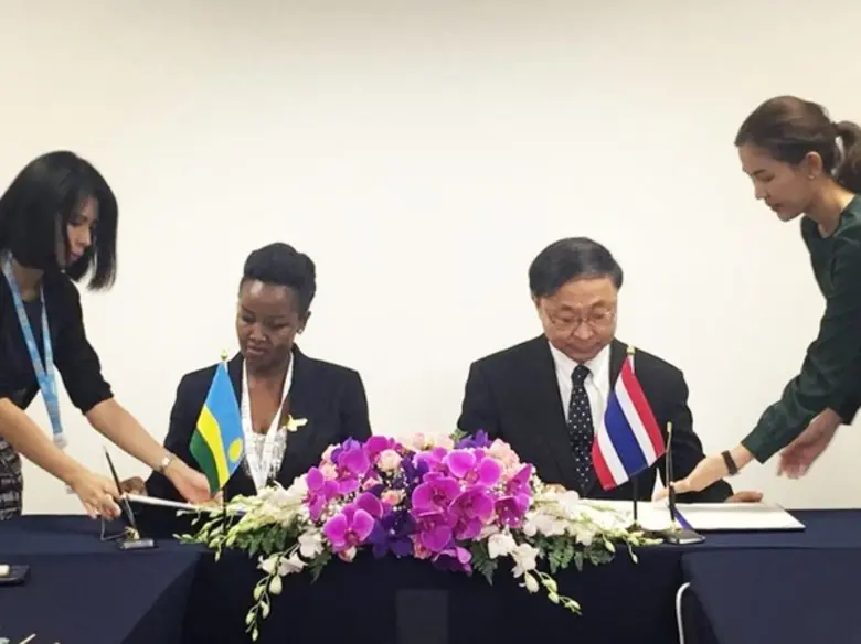 ก.ดิจิทัลฯ MOU ก.ไอซีทีฯ รวันดา แลกเปลี่ยนประสบการณ์ด้านดิจิทัล 2 ประเทศ