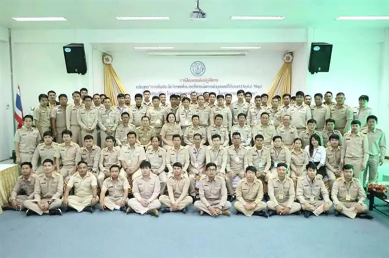 ส.ป.ก.อบรม การเพิ่มประสิทธิภาพเพื่อการบริหารจัดการข้อมูลแผนที่เชิงเลข(Digital map) โปรแกรมQGIS ปีงบประมาณ ๒๕๖๒