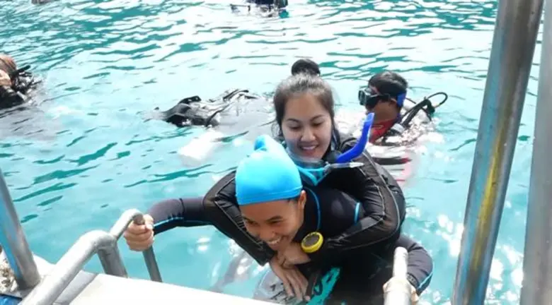 กลุ่มจิตอาสา..“วีลแชร์ สคูบ้า” พาผู้พิการสัมผัสโลกใต้น้ำ ใน “คนดีเปลี่ยนโลก” ทางช่อง MONO29