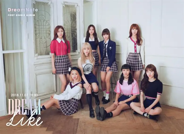 "DreamNote" 8 สาวเกิร์ลกรุ๊ปเบอร์แรกของค่...