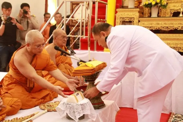 บมจ.ทีโอที ถวายผ้าพระกฐินพระราชทาน ประจำปี 2561 ณ วัดเพชรสมุทรวรวิหาร จ.สมุทรสงคราม