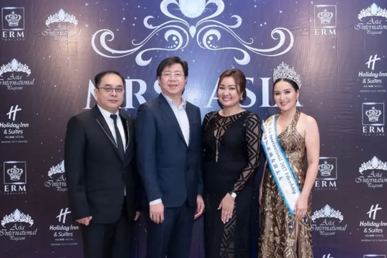 ครั้งแรกในประเทศไทย โรงแรมฮอลิเดย์อิน แอนด์ สวีทส์ ระยอง ร่วมกับ ERM Thailand และส่งเสริมการท่องเที่ยวจังหวัดระยอง ต้อนรับสาวงาม Mrs. Asia International Pageant 2018 กว่า 18 ประเทศ 29 สาวงาม