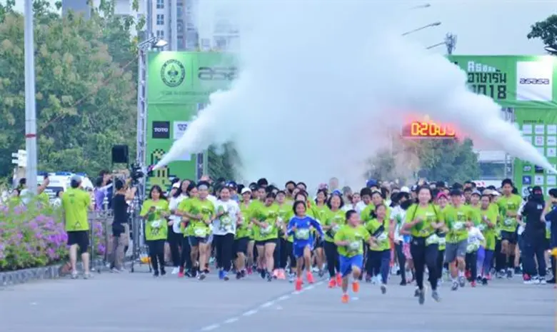 สถาปนิกสยามฯ จัด ASA RUN คึกคัก ผู้สมัครกว่า 5 พันร่วมวิ่งเปลี่ยนโลก