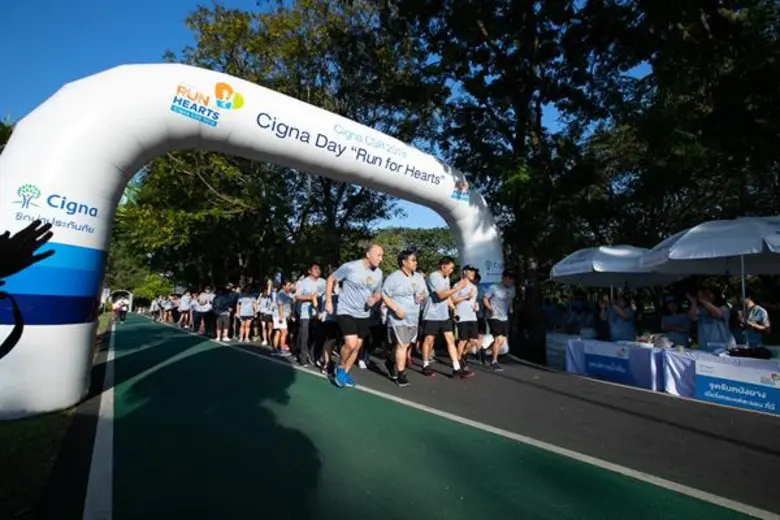Cigna Thailand Holds Its Biggest-Ever CSR Event  “Cigna Run for Hearts”
