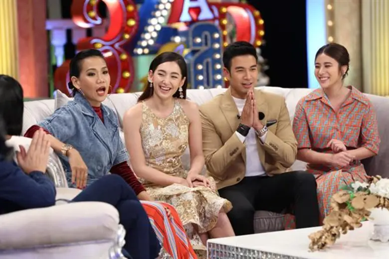 ทีวีไกด์: รายการ “3 แซบ” 'เบลล่า – เกรท – เก้า’ เล่าเรื่องในกองถ่าย 'ปี่แก้วนางหงส์’ ทำขนลุกทั้งสตูฯ ใน '3 แซบ’