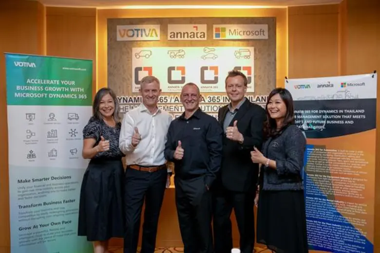 Votiva, Gold Certified Microsoft Partner, in partnership with Annata 365 launches the innovative program 'MICROSOFT DYNAMICS 365 / ANNATA 365’ for the ultimate business solutions for Southeast Asia’s automotive industry