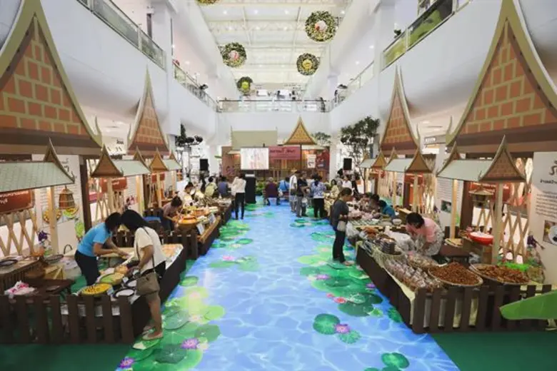 เดิน ช้อป ชิม ริมคลอง สัมผัสเสน่ห์วิถีชุมชนตลาดริมน้ำ งานตลาดน้ำรัตนา ๒๕๖๑@เซ็นทรัลพลาซา รัตนาธิเบศร์