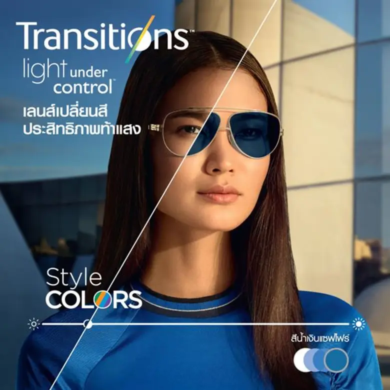KT Optic จัดโปรรักษ์โลก เมื่อตัดแว่นด้วยเลนส์ Transitions รุ่นล่าสุด
