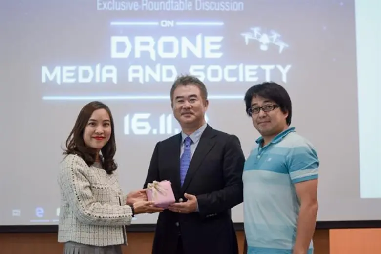 “Drone กำลังมา” นิเทศ จุฬาฯ จับมือ SIIT มธ. และ Keio University จัดเสวนา Drone, Media and Society ฉายภาพอนาคต Drone ในสังคมโลก