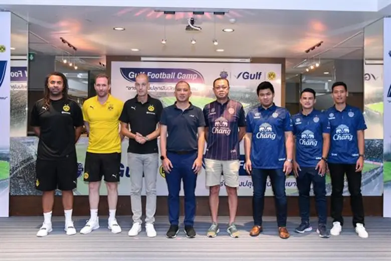 กัลฟ์ ผนึกกำลัง บุรีรัมย์ ยูไนเต็ด เปิดโครงการ “Gulf Football Camp : ชาร์จพลังปลุกฝันนักเตะเยาวชน”