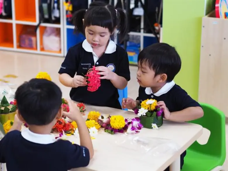 ไทยอินเตอร์เนชั่นแนลสกูล จัดลอยกระทงปลอดสาร ย้อนวิถีประเพณีไทย