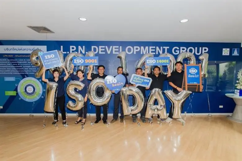 เครือบริษัท LPN สร้างแต้มต่อธุรกิจให้บริการ คว้า 2 มาตรฐาน ISO ระดับสากล