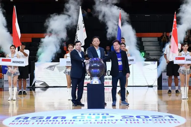 การแข่งขัน "FIBA Asia Cup 2021 Pre-qualifiers Easte...