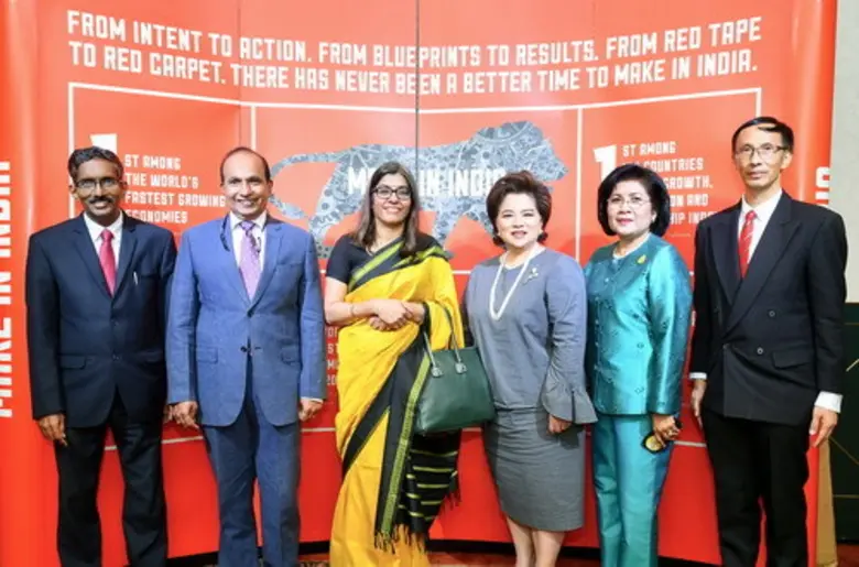 Suchitra Durai, (third from left), Ambass...