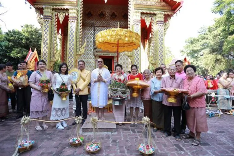 แจ๊ค-หญิง-ชายแฮ็คส์ ร่วมงานบุญบวช ร.ต.วรพจน์ ศรีเพ็ง น้องชาย ดร.ทวีศักดิ์ ผู้จัดฯ “รักไม่จำกัดนิยาม”