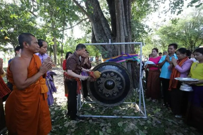 วธ.-คณะสงฆ์-ชาวบ้านสร้างแก้วรวมใจร่วมเป็นชุมชนคุณธรรมฯ ของจ.ขอนแก่น