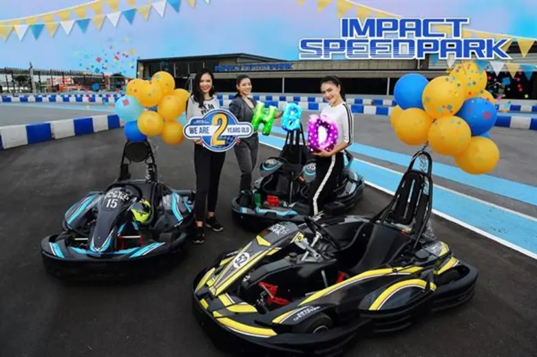 อิมแพ็ค สปีด พาร์ค สนามโกคาร์ทระบบไฟฟ้ามาตรฐานโลกแห่งแรกของไทย ประกาศความสำเร็จครบรอบ 2 ปี หนุนรายได้กว่า 20 ล้านบาทด้วยจำนวนนักท่องเที่ยวโต 65 %