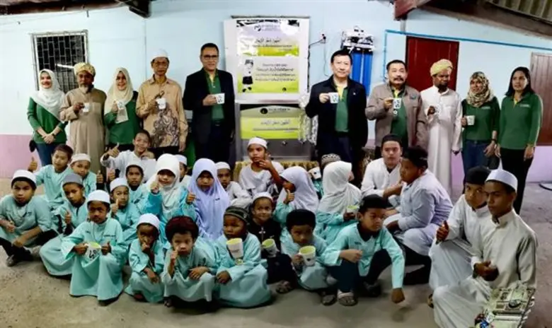 “ไอแบงก์” จัดกิจกรรม CSR มอบตู้น้ำดื่มพร้อมเครื่องกรองน้ำแก่เยาวชนมัสยิดดารุ้ลอันซ๊อร มั่นใจสะอาดปลอดภัย