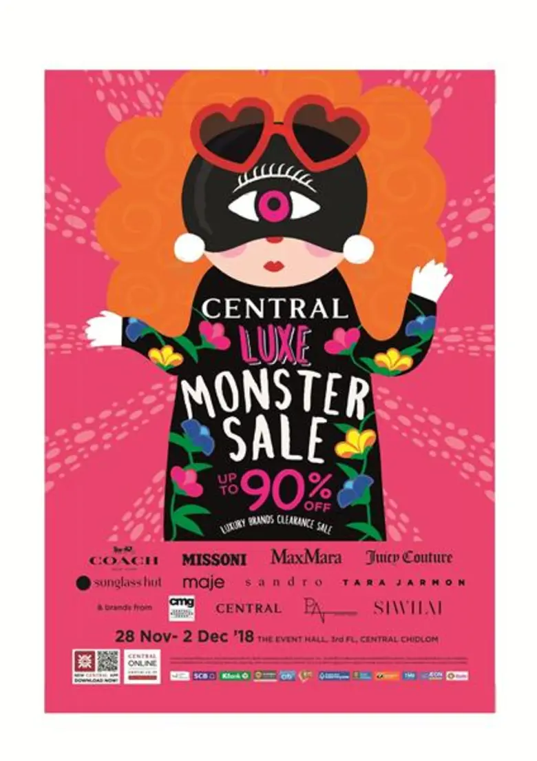 ห้างเซ็นทรัลชิดลม ชวนช้อปสินค้าแฟชั่นแบรนด์ดัง ลดสูงสุด 90% ครั้งสุดท้ายของปี!