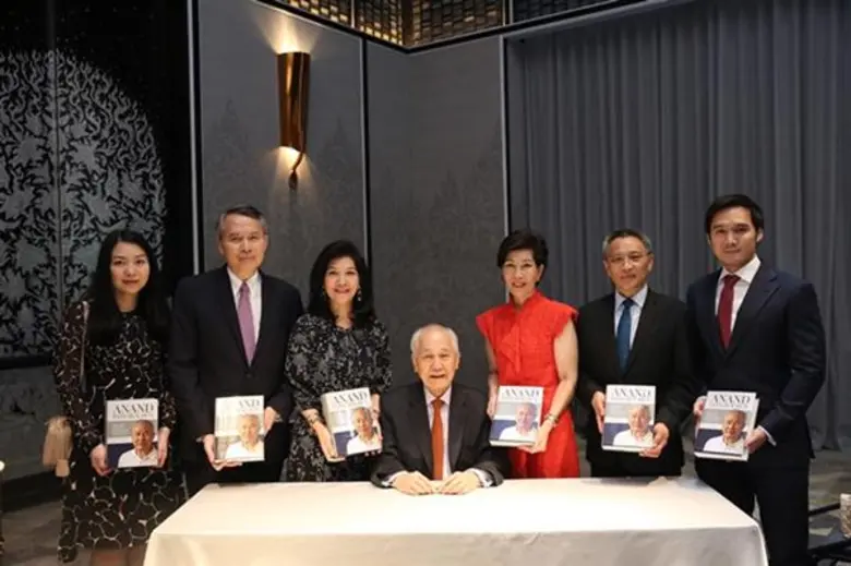 เปิดตัว หนังสือชีวประวัติบุคคลสำคัญ ANAND PANYARACHUN AND THE MAKING OF MODERN THAILAND