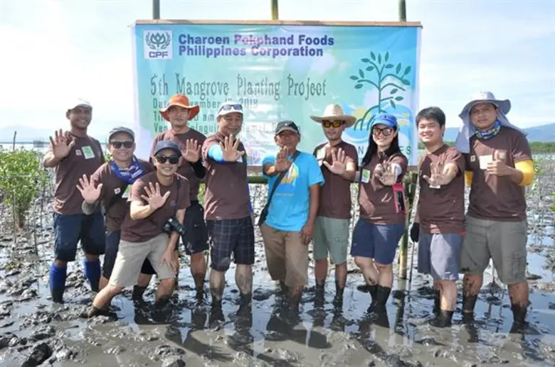 ซีพีเอฟฟิลิปปินส์ อนุรักษ์และฟื้นฟูป่าชายเลนโครงการ “Plant Today, Reap Tomorrow” ต่อเนื่องปีที่ 5