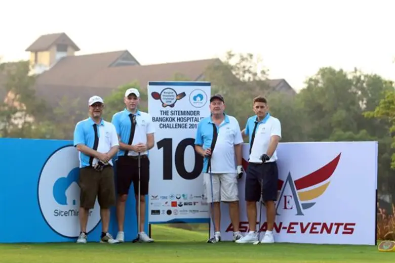 กอล์ฟการกุศล “ไซต์ไมนเดอร์ แบงคอก ฮอสปิตาลิตี้ ชาลเลนจ์” สร้างสถิติระดมทุนเพื่อองค์กรการกุศล 150,000 บาท