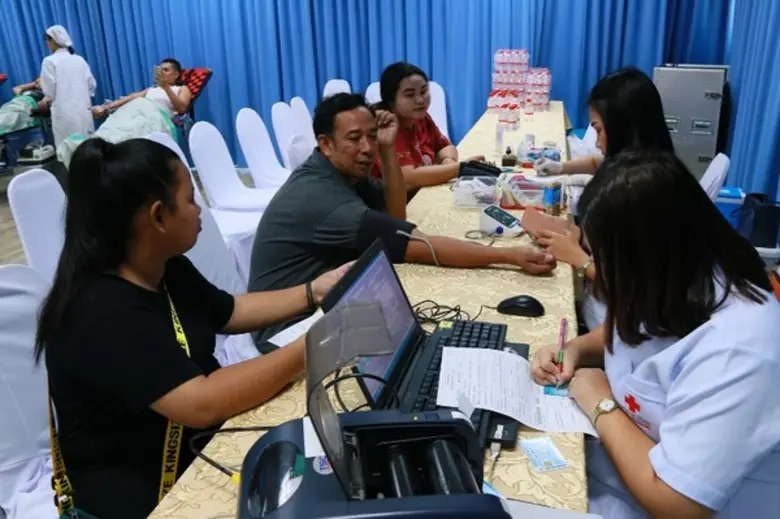 โรงพยาบาลวิชัยเวชฯอ้อมน้อย ร่วมกับ สภากาช...