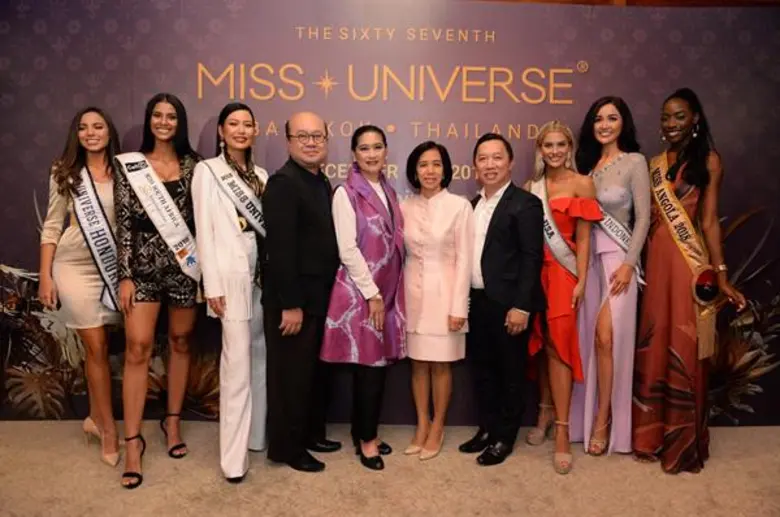 กองประกวดมิสยูนิเวิร์ส 2018 ต้อนรับสาวงาม ร่วมกิจกรรมลงทะเบียนเข้าเก็บตัววันแรก