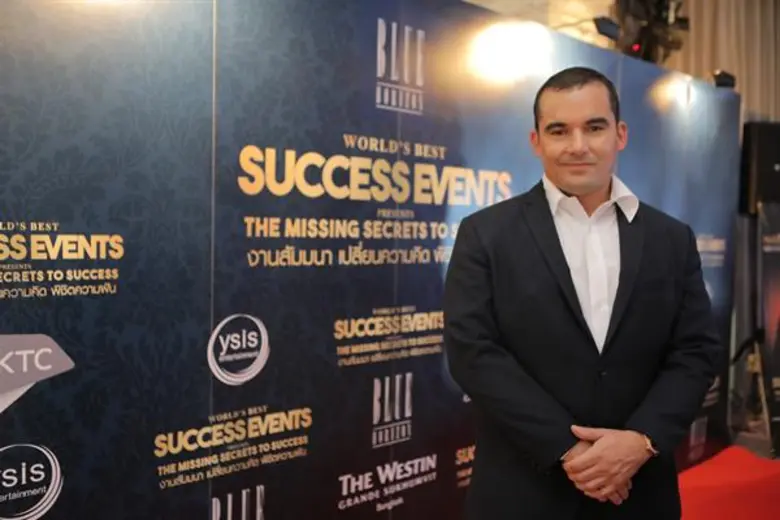 เศรษฐีอดีตชายไร้บ้าน 'อันเดรส พิร่า’ นำทีมเปิดเวทีสัมมนาครั้งใหญ่ World’s Best Success Events: The Missing Secrets to Success Live in Bangkok 2018 ปลดล็อคประตูสู่ความสำเร็จพร้อมกัน 1-2 ธ.ค. ที่อิมแพคฟอรั่ม เมืองทองธานี