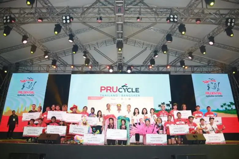 พรูเด็นเชียล ประกันชีวิต ระเบิดความสนุกให้ปั่น ชม ชิล กับ PRUcycle Thailand มหกรรมงานปั่นจักรยานสุดยิ่งใหญ่ส่งท้ายปี  ณ ชายหาดบางแสน