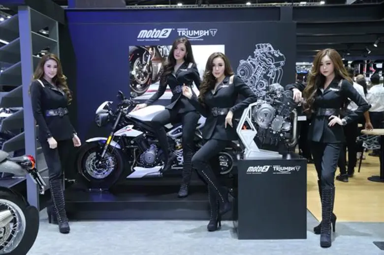 ทัวร์บูธ “ไทรอัมพ์ มอเตอร์ไซเคิลส์” ในงานมอเตอร์เอ็กซ์โป 2018 ส่องบิ๊กไบค์รุ่นใหม่ไฮไลท์ที่สุดในงาน