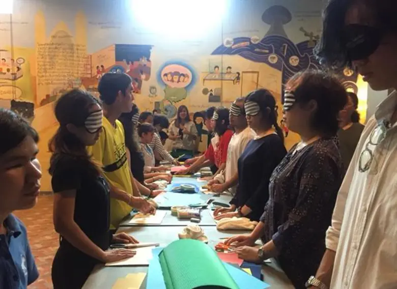 The Nose Thailand “ศิลปะสร้างและสัมผัสได้จากกลิ่น” เชิญชวนมาร่วมเป็นส่วนหนึ่งของผลงานผู้พิการทางสายตา