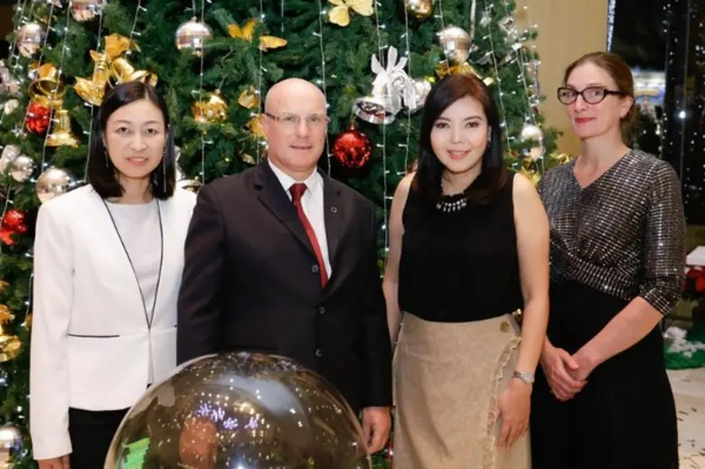 David Cumming (second from left), Regiona...