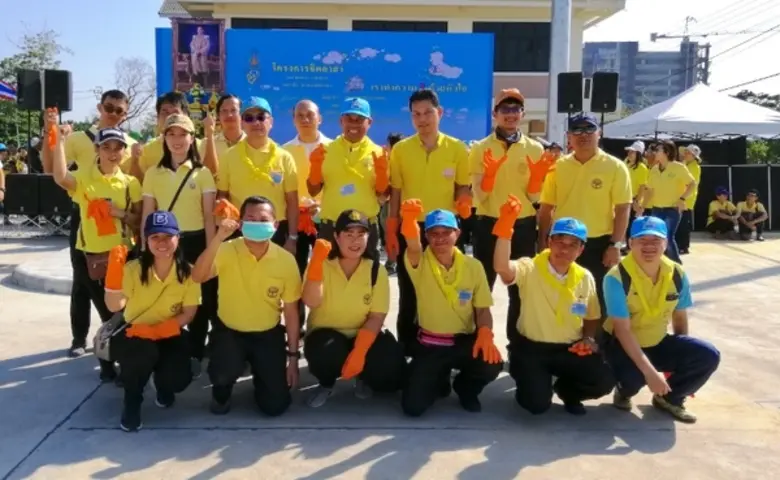 จิตอาสาเราทำความดีด้วยหัวใจ พัฒนาสภาพแวดล้อมชุมชนคลองบางเขน