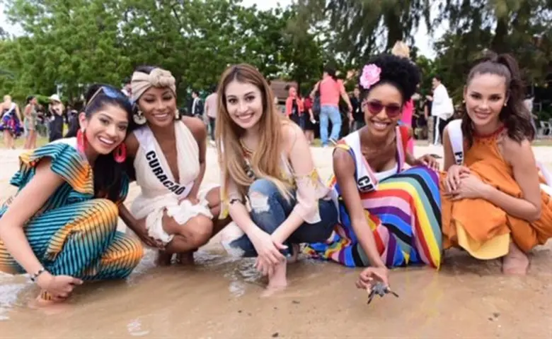 ทริปเก็บตัวสุดประทับใจ สาวงามอำลาชลบุรี-กระบี่เรียนรู้ธรรมชาติ ทำผัดไท ปล่อยปู เยือนแหล่งมรดกของไทย