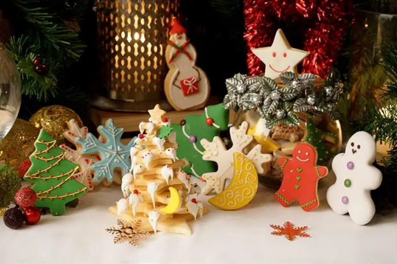 คริสมาสต์ กู้ดดี้ส่งความสุขความปรารถนาดีสำหรับเทศกาลคริสมาต์และปีใหม่