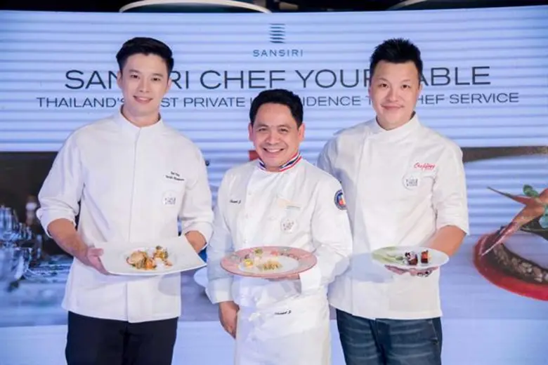 “แสนสิริ” จับมือเหล่าเชฟ Top 5 ระดับประเทศ เสิร์ฟประสบการณ์เหนือระดับ กับแคมเปญพริวิเล็จ “Sansiri Chef Your Table” เอาใจลูกบ้านแสนสิริ แฟมิลี่ รังสรรค์ Dining Experience สุดเอ็กซ์คลูซีฟถึงบ้านและคอนโด ให้ทุกการเฉลิมฉลองพิเศษยิ่งขึ้น