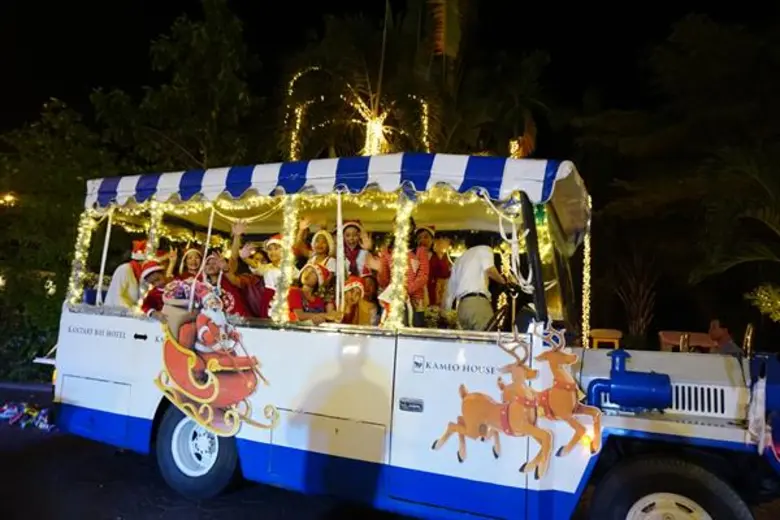 ฉลองเทศกาลคริสต์มาส  ที่ โรงแรมแคนทารี เบย์ ระยอง