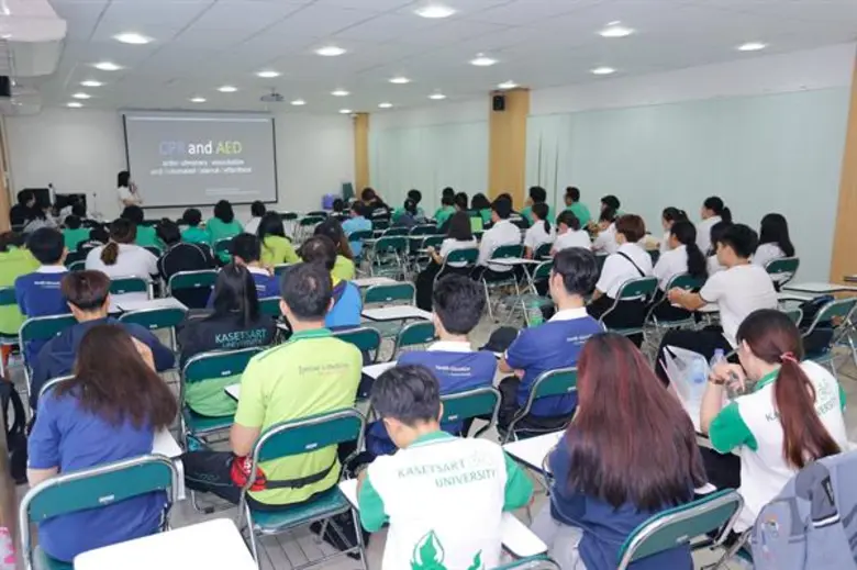 ฟิลิปส์ จับมือ ม.เกษตรและรพ. รามาฯ ร่วมสร้างจิตสำนึกสังคมแห่งการช่วยชีวิตให้เยาวชน ผ่านกิจกรรม “CPR 4 นาทีทอง… สติต้องพร้อม 2 แขนต้อง PUSH”