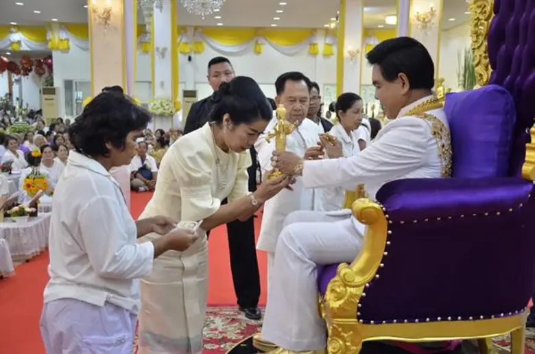 “พิธีไหว้ครูยา” ประจำปี พ.ศ.2561 พิธีศักดิ์สิทธิ์ของญาติยาสมุนไพร “อ.ศรเทพศรทอง” สืบสานจัดต่อเนื่องทุกปี เพื่อความเป็นสิริมงคล