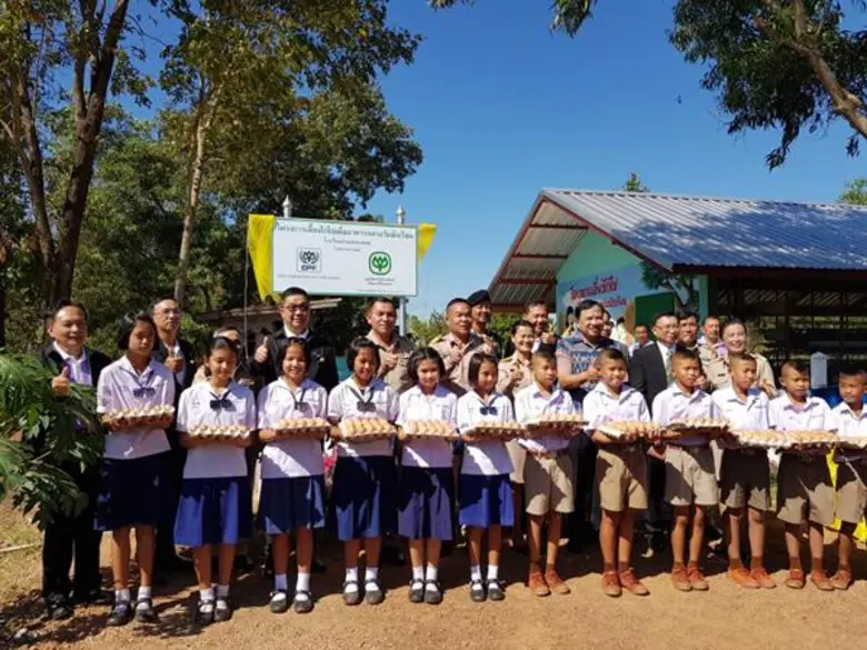 ซีพีเอฟส่งเสริมเด็กไทยเข้าถึงโปรตีนคุณภาพสูงผ่านโครงการเลี้ยงไก่ไข่เพื่ออาหารกลางวันนักเรียน ปีที่ 29