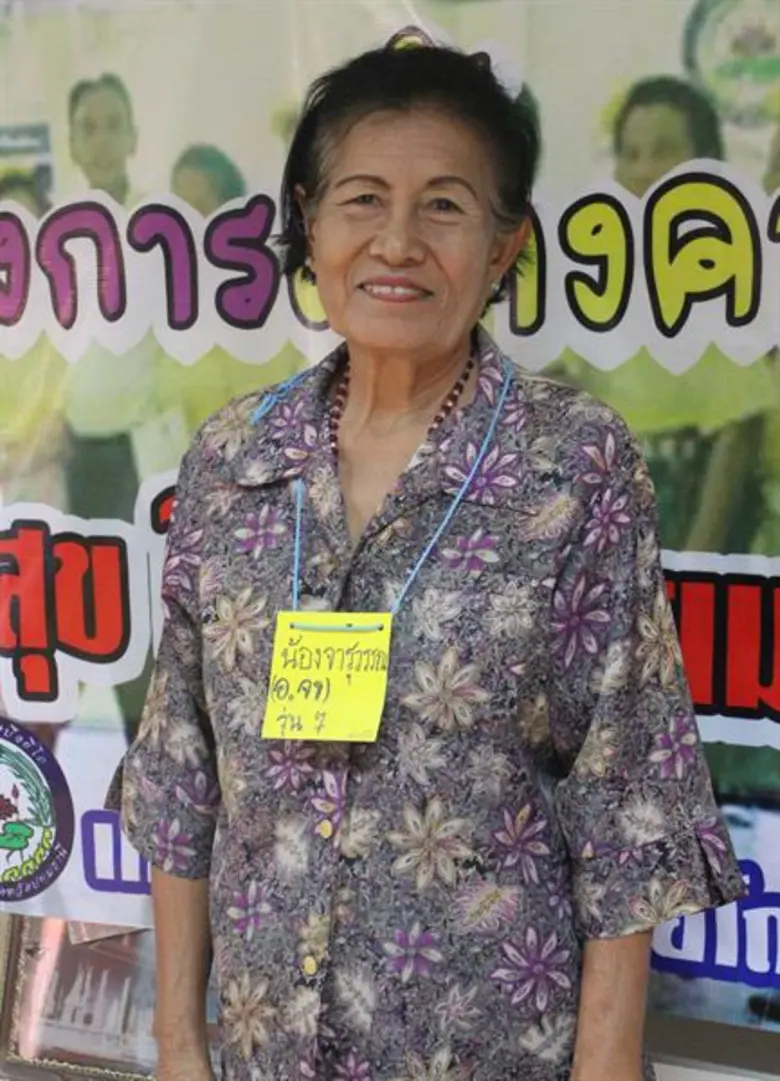 ผ้ามัดย้อม ฝึกจินตนาการทางสมองผู้สูงอายุ