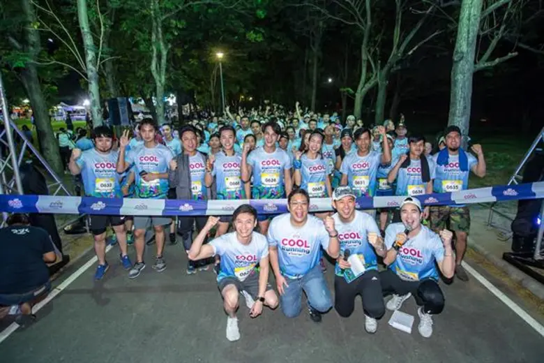 “ณัฐ ศักดาทร-บิ๊ก ศรุต” นำทีมคนรักสุขภาพ ร่วมกิจกรรม “COOL RUNNING #วิ่งเอาลุค”