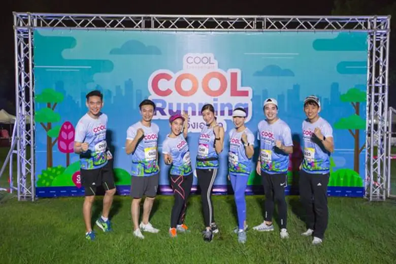 “ณัฐ ศักดาทร-บิ๊ก ศรุต” นำทีมคนรักสุขภาพ ร่วมกิจกรรม “COOL RUNNING #วิ่งเอาลุค”