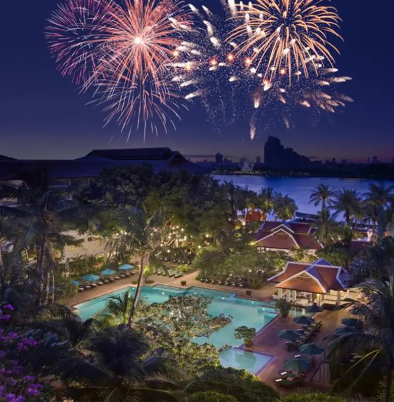 ปาร์ตี้ส่งท้ายปีเก่าริมแม่น้ำเจ้าพระยาในธีม Jungle Kingdom ณ อนันตรา ริเวอร์ไซด์ กรุงเทพฯ รีสอร์ท