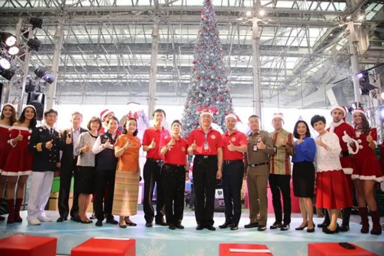 ท่าอากาศยานสุวรรณภูมิจัดกิจกรรม “THE SEASON OF SMILES - HAPPY NEW YEAR 2019” ส่งความสุขให้ผู้โดยสารในวันคริสต์มาสและช่วงเทศกาลปีใหม่